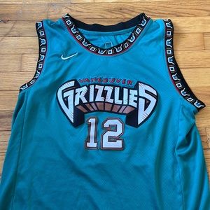 Ja Morant Teal Throwback Jersey- XL